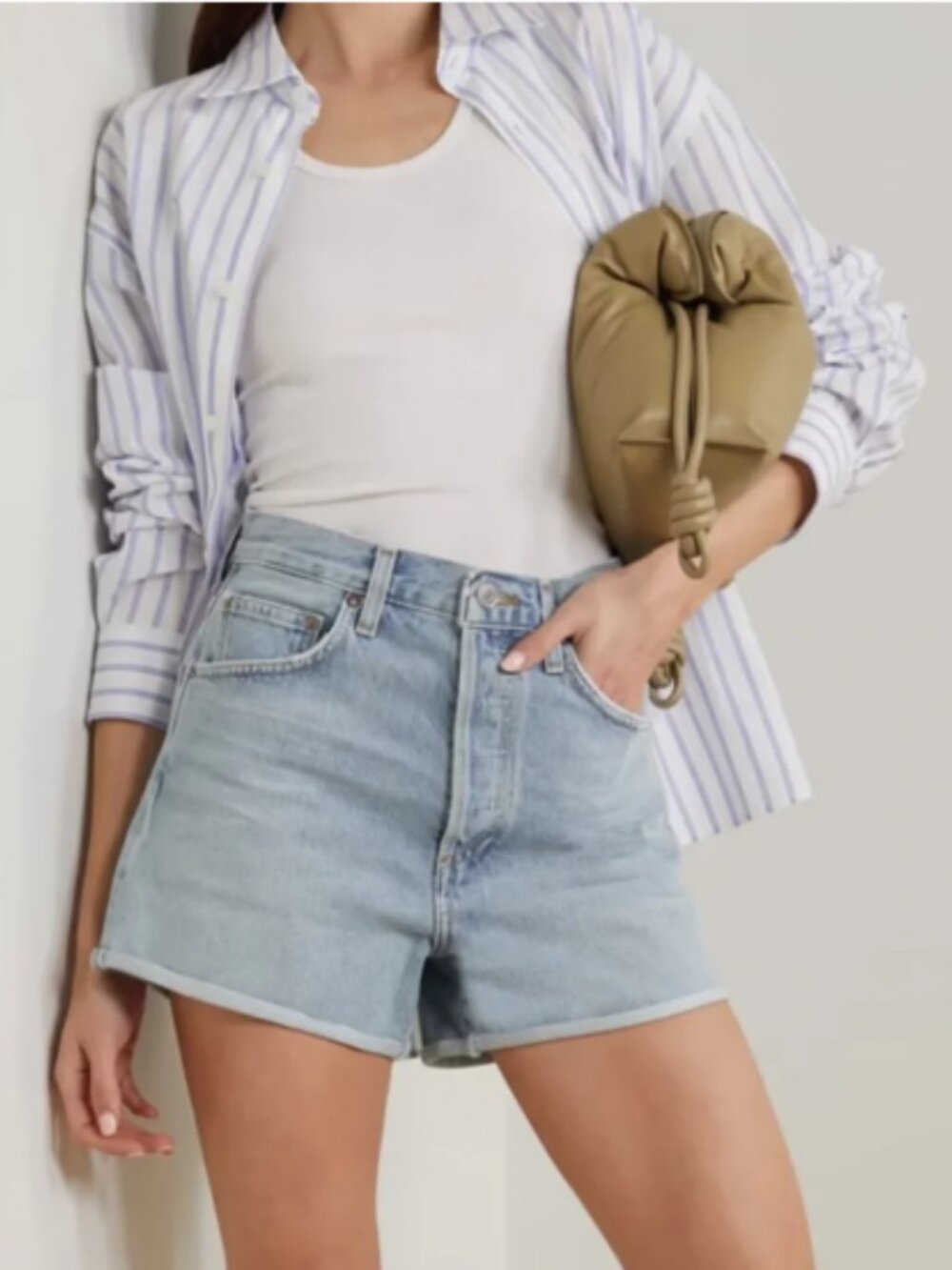 AGOLDE Dee Denim Shorts Size 28